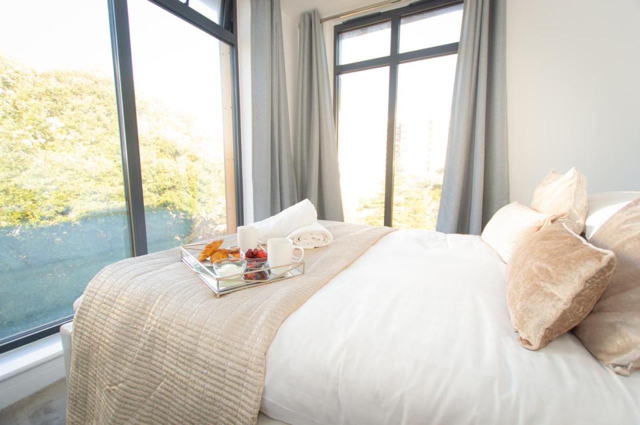 * Panoramic Penthouse With Sea & City Views Bournemouth Dış mekan fotoğraf